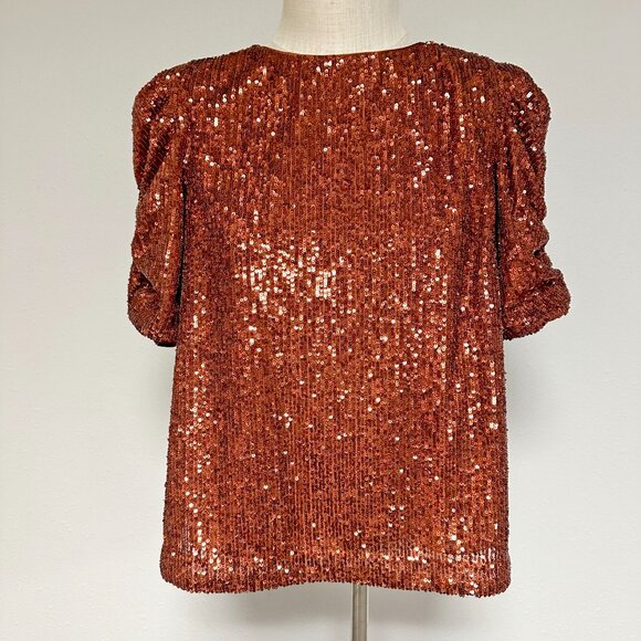 Anthropologie Sequin Blouse - Picture 5 of 12